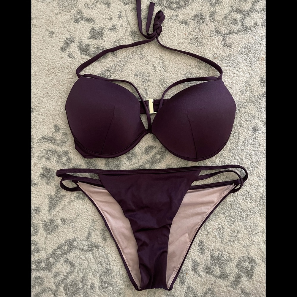 Victoria secret purple bikini